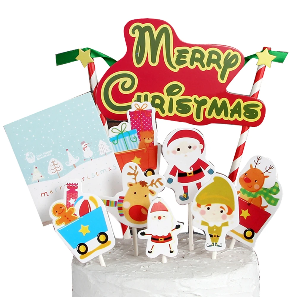 Высококачественный Рождественский прочный мультяшный Снеговик Лось дерево