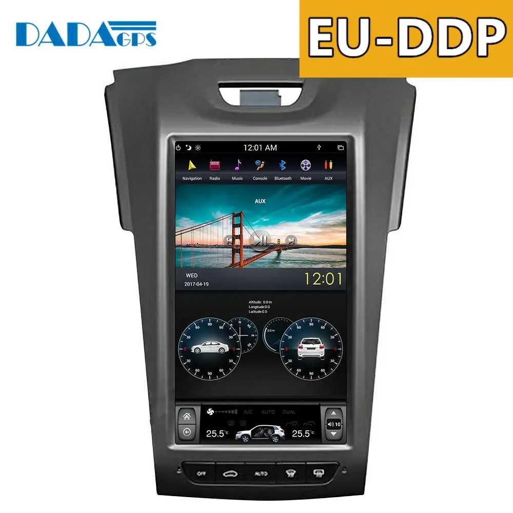 11 8 &quotТесла стиль Android автомобильный мультимедийный радио плеер для Chevrolet S10 ISUZU D