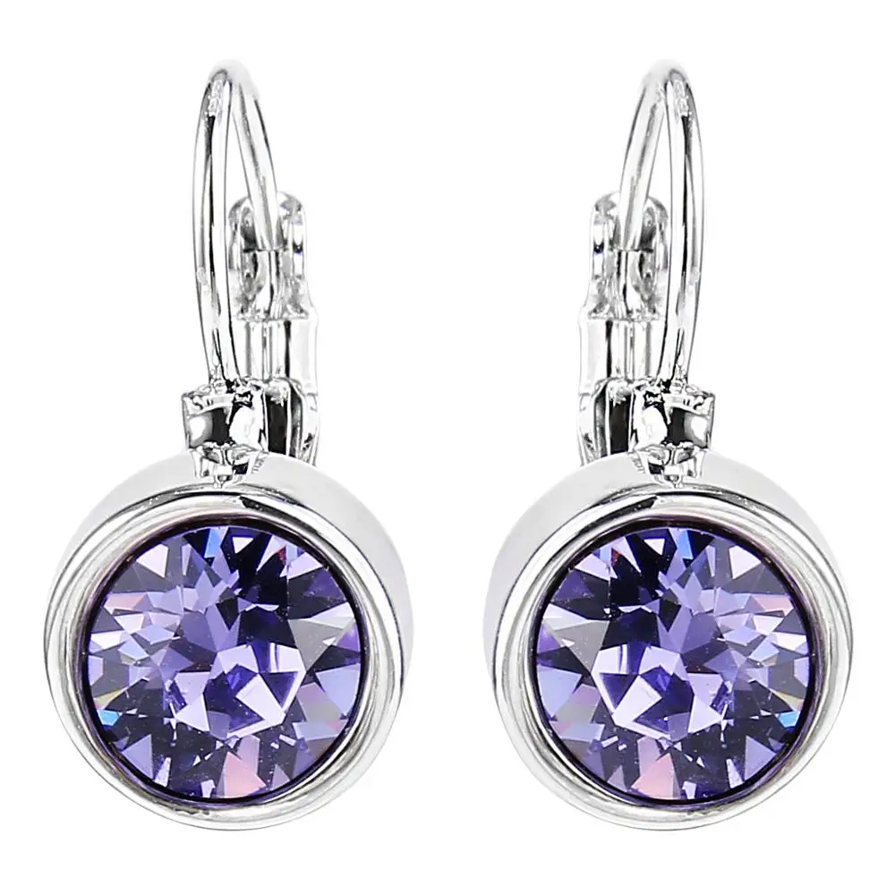 Женские свадебные серьги-кольца Tuliper ювелирные изделия из циркона подарок |