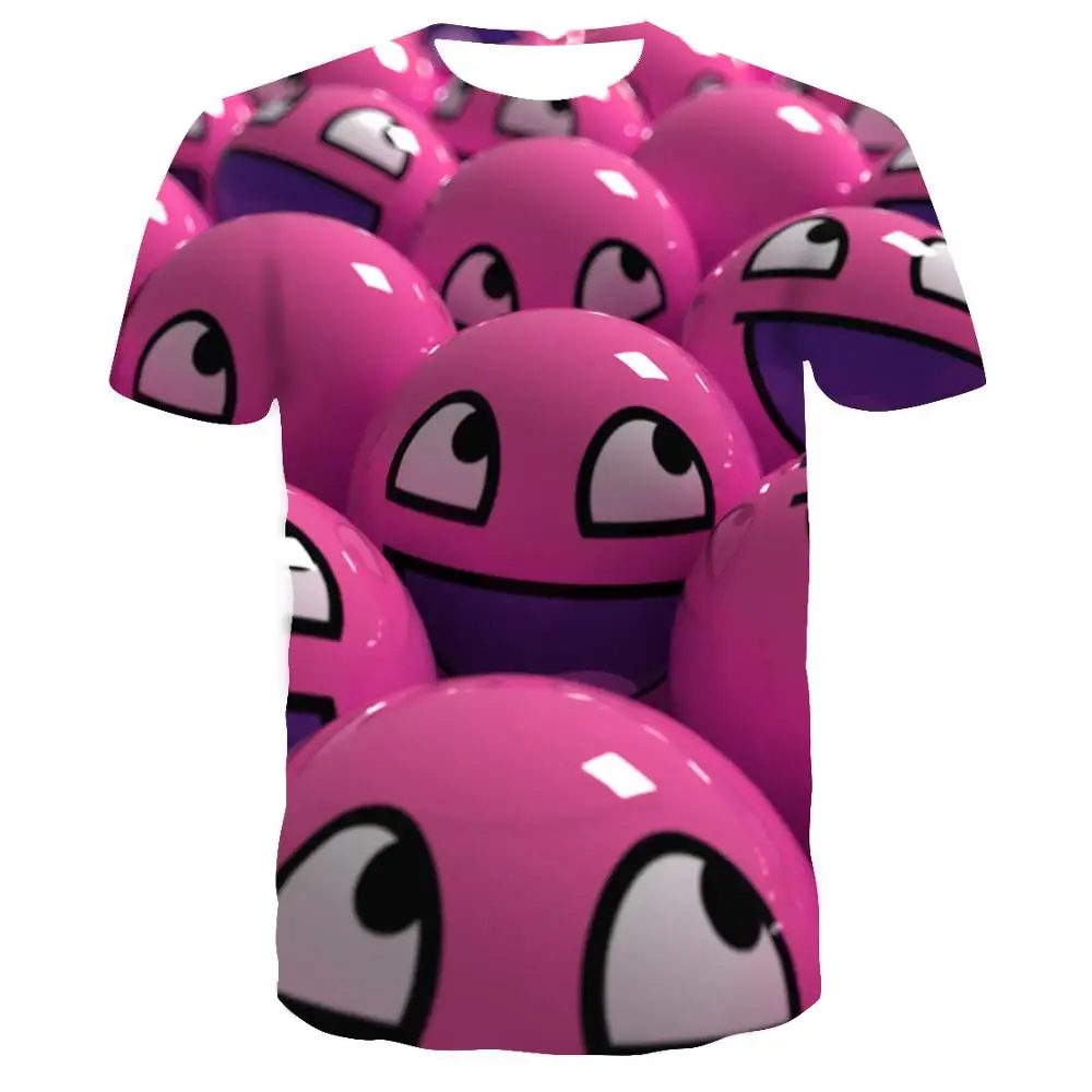 Футболка с 3D графикой s хипстерская Повседневная футболка коротким рукавом в