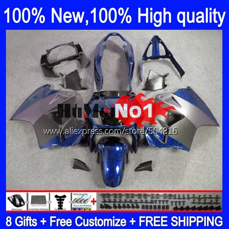 

Body For HONDA Interceptor VFR 800RR 800 RR CC 128MC.160 VFR800 RR 98 99 00 01 blue grey VFR800RR 1998 1999 2000 2001 Fairing