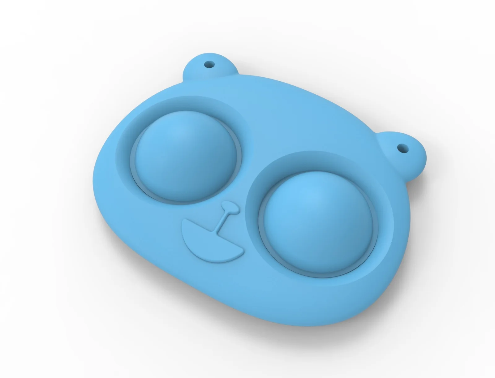 

Silicone Bear Keychain Dimple Fidget Toys Adult Anti-Stress Relief Autism Bubble Toys Decompression Sensory Toy