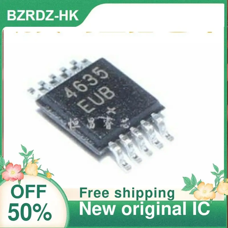 1-20 шт., MAX4635EUB + T 463EUB MSOP10, новая оригинальная ИС