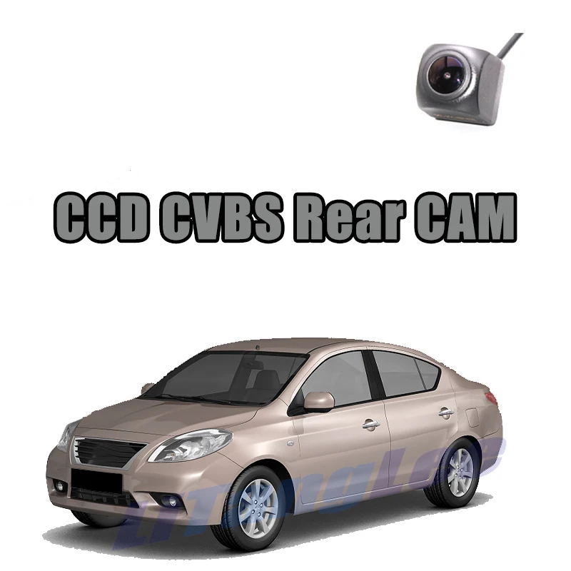 

Car Rear View Camera CCD CVBS 720P For Nissan Sunny N17 2011~2014 Reverse Night Vision WaterProof Parking Backup CAM