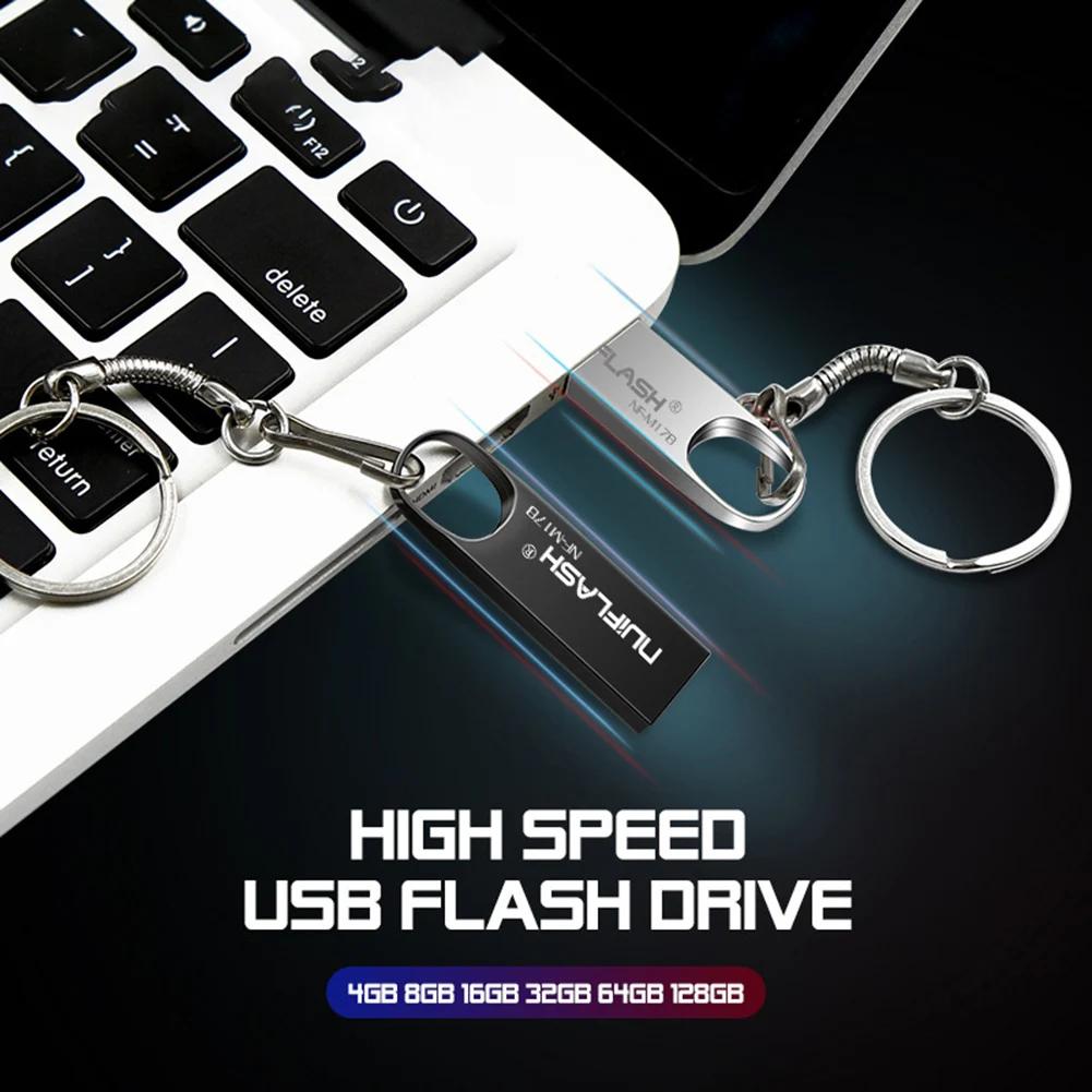 USB флеш накопитель 4/8/16/32/64 ГБ высокоскоростной U диск карта памяти ручка с кольцом