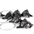 Новый микро-левыйправый Переключатель скоростей, переключение пальцев, для горного велосипеда, 7891011 скоростей, Раздельный палец Рычажная передача