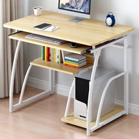 70cm desktop computer desk with keyboard bracket%c2%a0modern study writing desk laptop notebook table home office work furniture