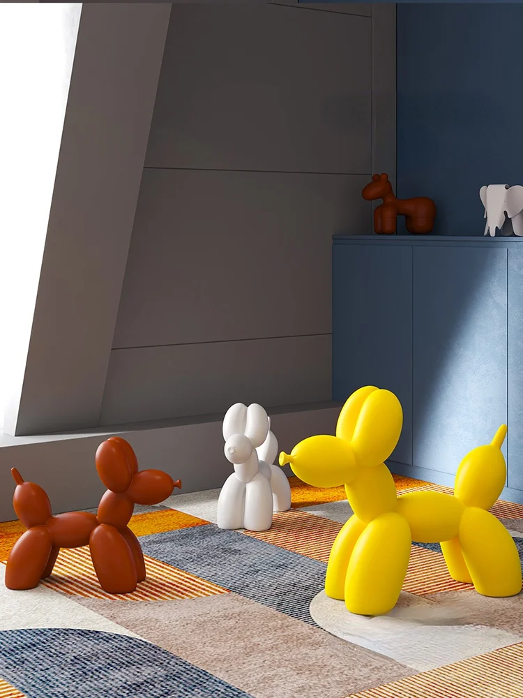 Скандинавский детский стул GY в форме собаки с воздушным шаром современное