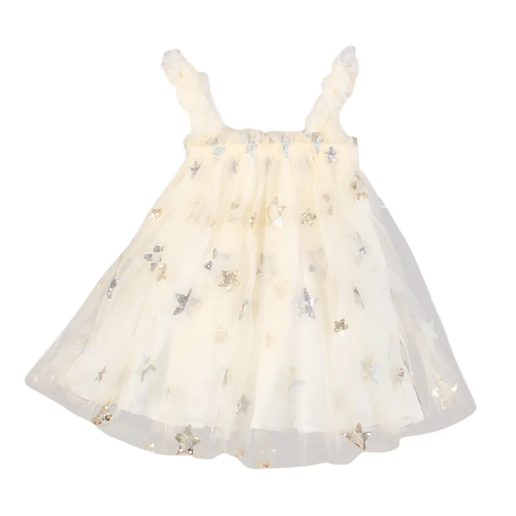 Детская одежда юбка для девочек однотонное газовое платье принцессы с вышивкой и