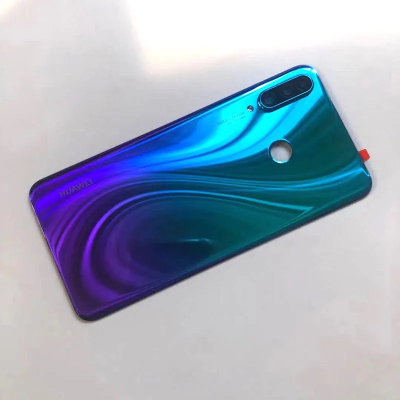 Оригинальная задняя крышка для Huawei Honor 20 Lite MAR-LX1H батарейного отсека Крышка