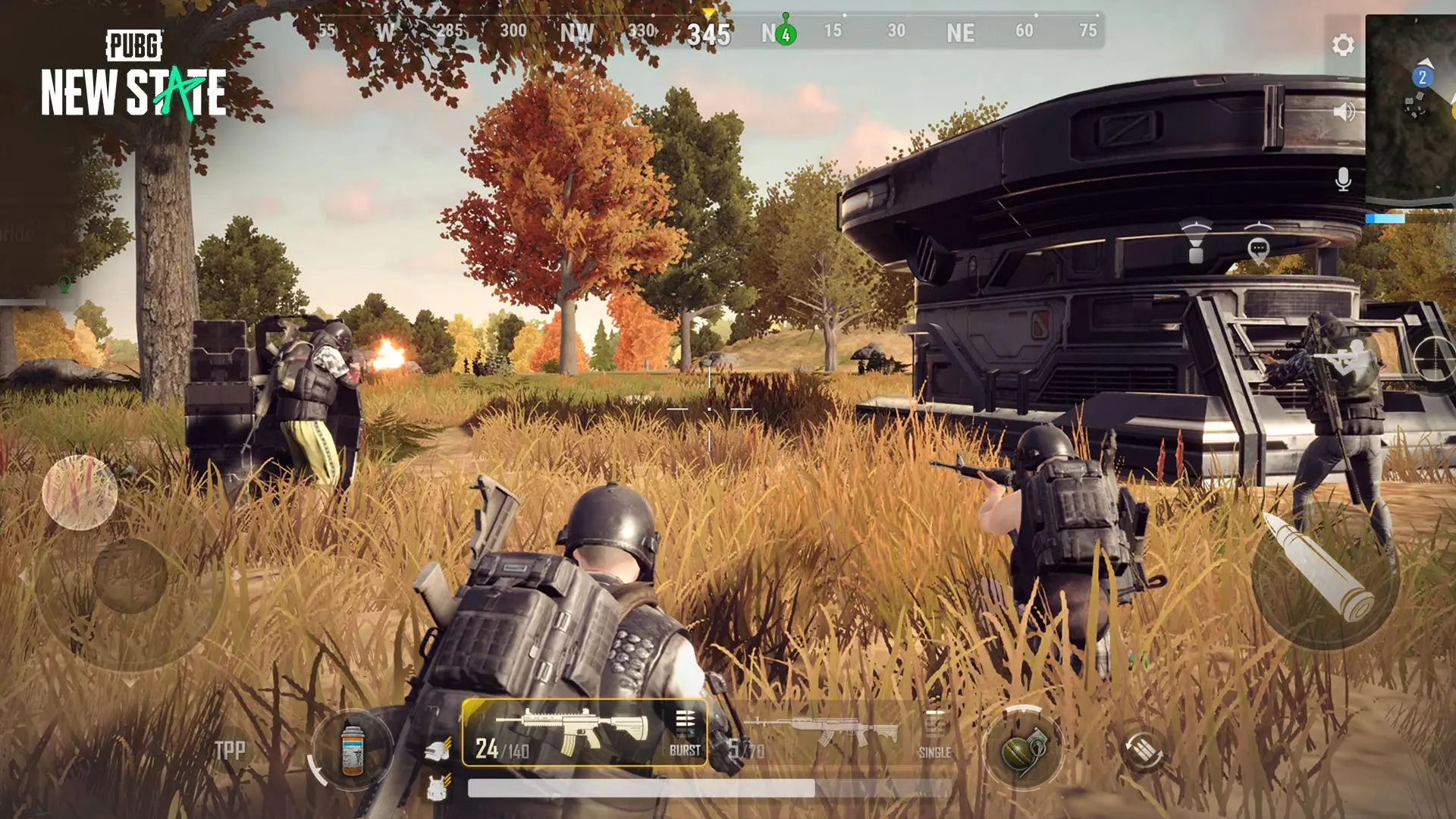 Flydigi Wee2T Беспроводной BT игровой контроллер PUBG для IOS Android Flashplay 6 оси Регулируемый