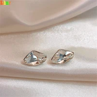 kshmir white crystal earrings female earrings korean earrings new trendy earrings for 2020