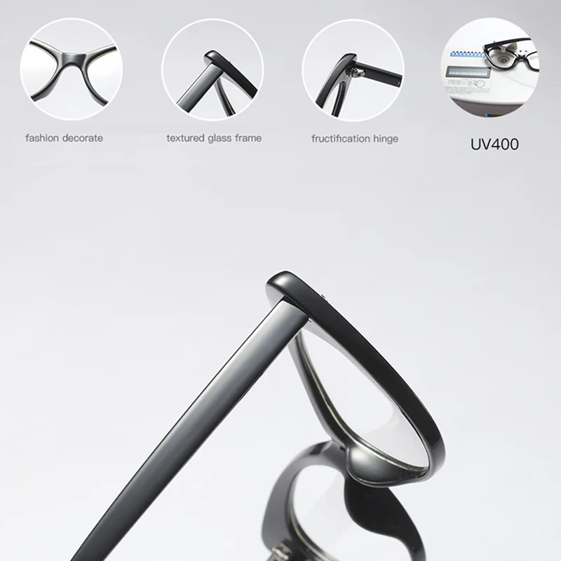 SO & EI Модные Винтажные очки кошачий глаз оправа для женщин стразы украшение