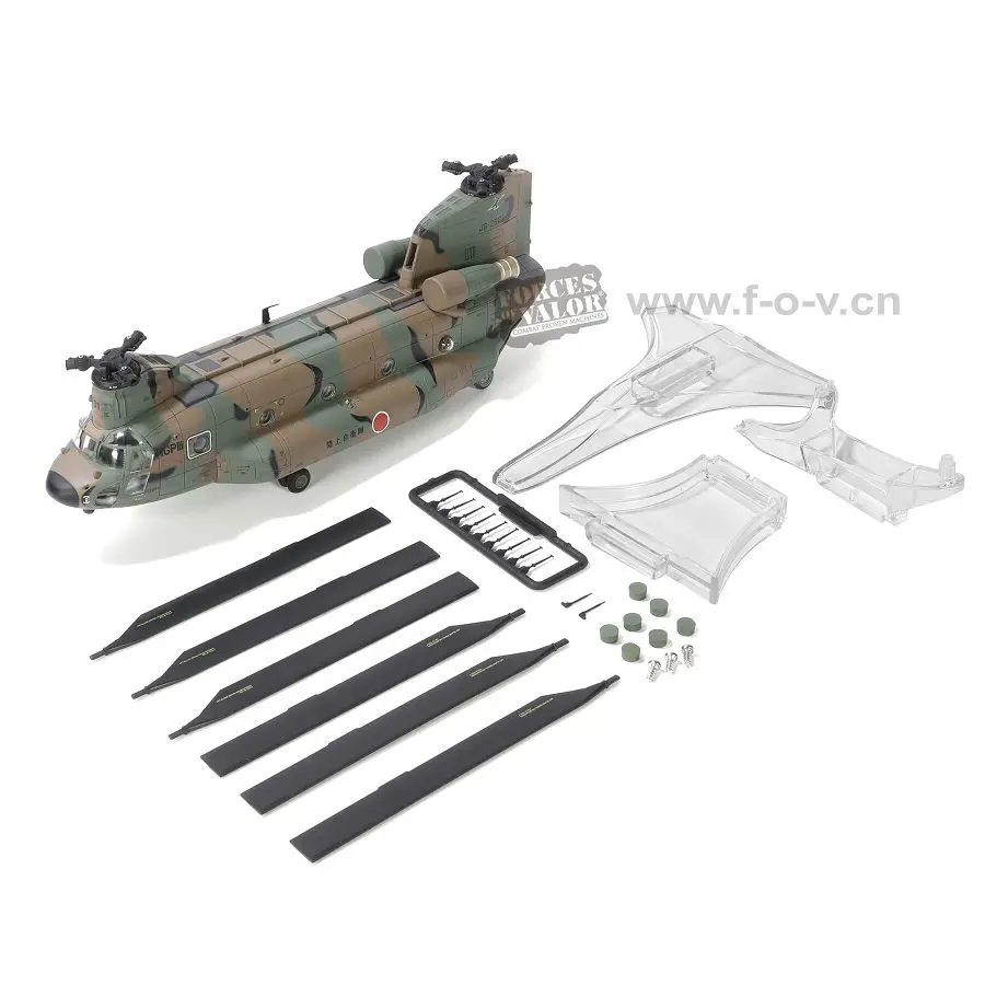 1/72 Япония сухопутных сил самообороны CH-47JA Chinook Твин-ротор тяжелый вертолет для