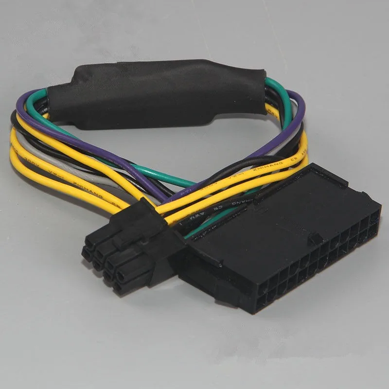 24 Pin до 8 ATX PSU Мощность адаптер кабель совместим с для DELL Optiplex 3020 7020 9020 Кабели Новый