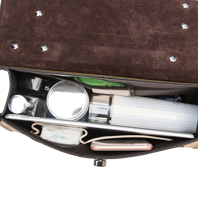 

YourSeason Ladies 2021 Large Capacity Messenger Bag Casual Cowhide Women Shoulder Bags Vintage Genuine Leather