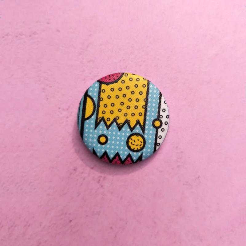 Булавка Nengdou T10 pop-арт модный значок круглые значки для одежды милая забавная