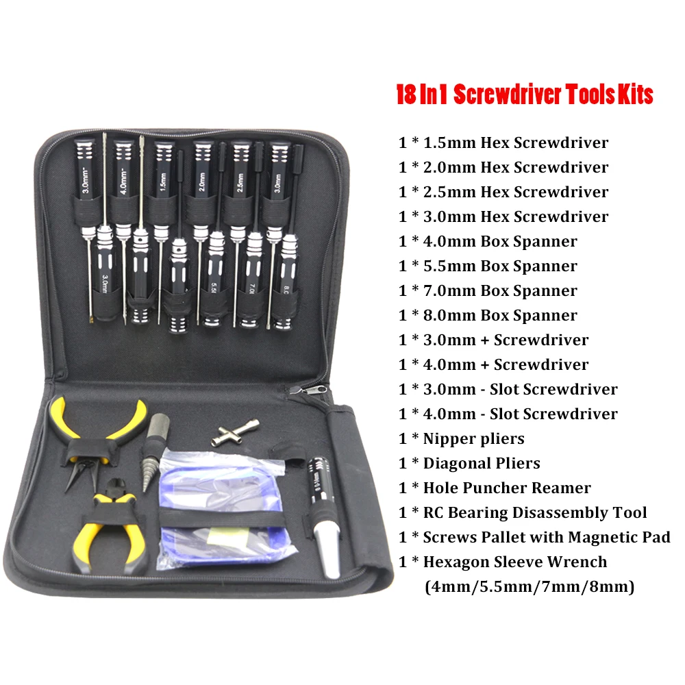 набор отверток и плоскогубц