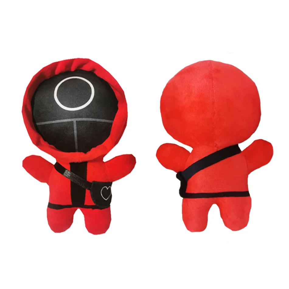 

Игра кальмар Kawaii Plushie игра кальмар Косплей труда солдат администратор набивные куклы, игрушки для детей на день рождения рождественские под...