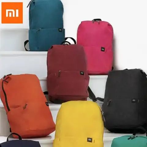 Рюкзак Xiaomi, для мужчин и женщин, водонепроницаемый, компактный, для ноутбука 10 л, 10 видов цветов г, 165 г