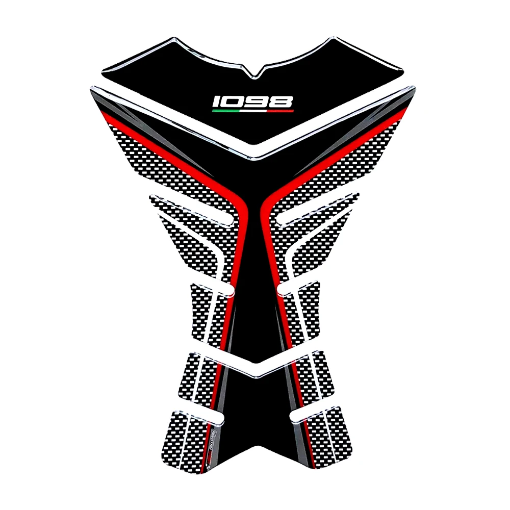 

For Ducati 1098 Fuel Tank Stickers, Protection Decals 1098R 1098S Fuel Tank Stickers