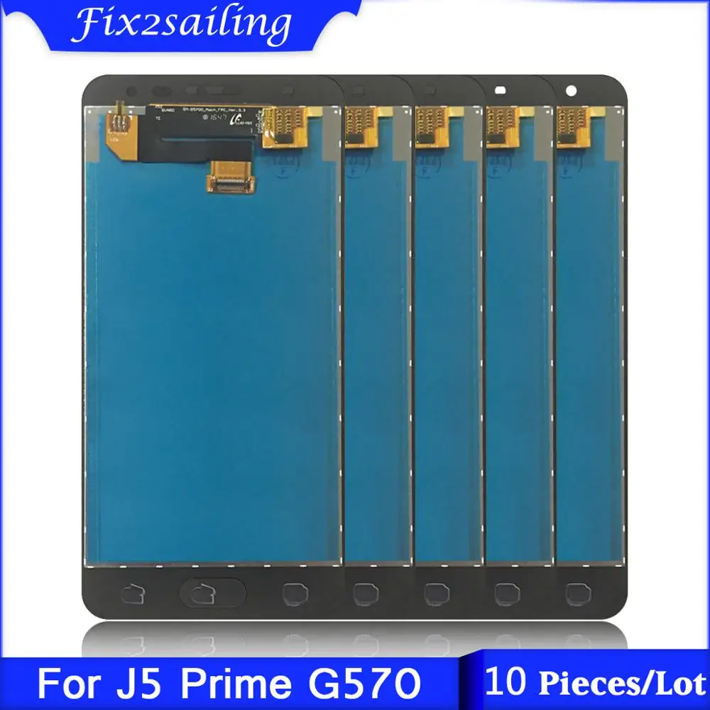 10 шт./лот протестированный Оригинальный Для Samsung Galaxy J5 Prime LCD J5P G570 G570F G570Y ЖК-дисплей