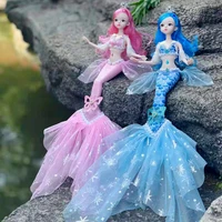 50cm wedding dress mermaid doll girl birthday gift toys for baby girl christmas gift