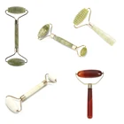 Натуральный косметический массаж лица инструмент Нефритовая роликовая лифтинговая анти-морщинки уход за кожей лица тонкий массажер Пасхальный Подарочный маска для лица инструмент