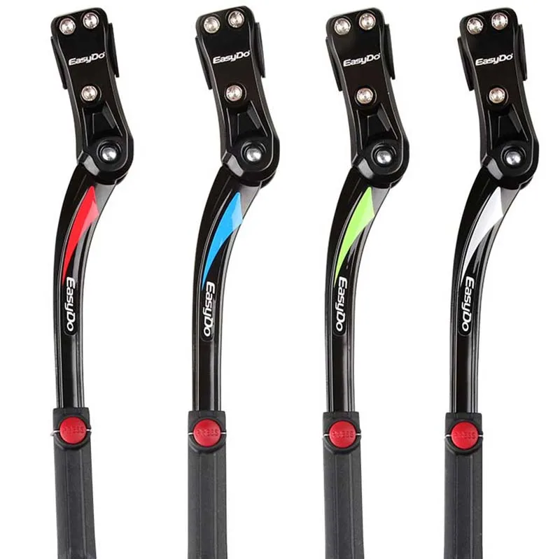 

Bicycle Kick Stand Mountain Bike Kickstand Adjustable Bicycles Aluminum Alloy Kickstand Road Side Rear Parking Stable Stand