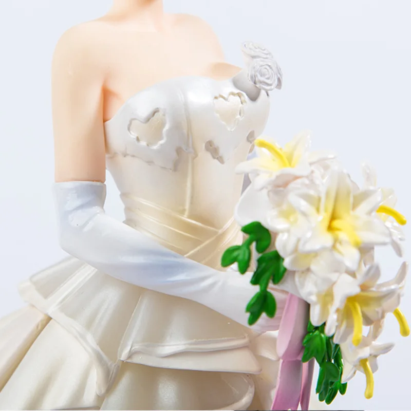 

Anime Rascal Does Not Dream Of Bunny Girls Makinohara Shoko Wedding Ver. PVC Action Figure Collection Model Doll Toys Gift 22CM