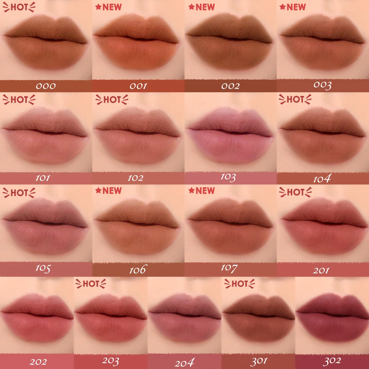 FOCALLURE Matte губная помада Lipclay Lipcream бархатная водостойкая стойкая двойного