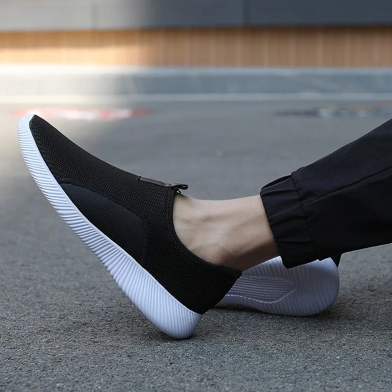 

Spring And Summer Fashion Men's And Women's Casual Sports Shoes Mesh Light And Breathable Outdoor Running Shoes Men's Loafers46