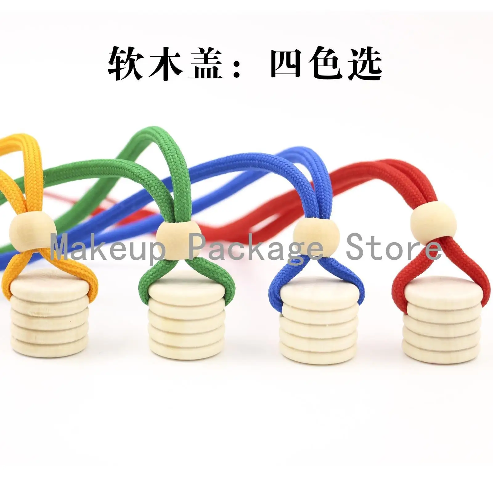 

30pcs 11ml Empty Glass Perfume Essential Oil Bottles Car Perfume Bottle Hang Act The Role Ofing Tourism Souvenir with Cork Cap