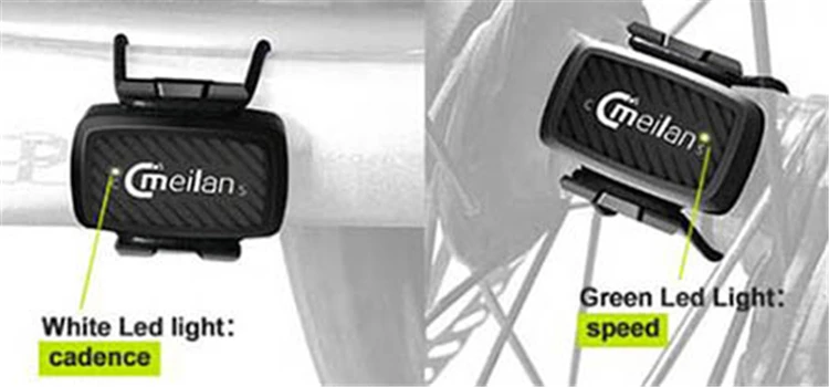 Meilan GPS для велосипеда, компьютер, грудь, монитор сердечного ритма, беспроводной датчик скорости/Каденции, велосипедный Спидометр 4,0 Bluetooth ANT одометр