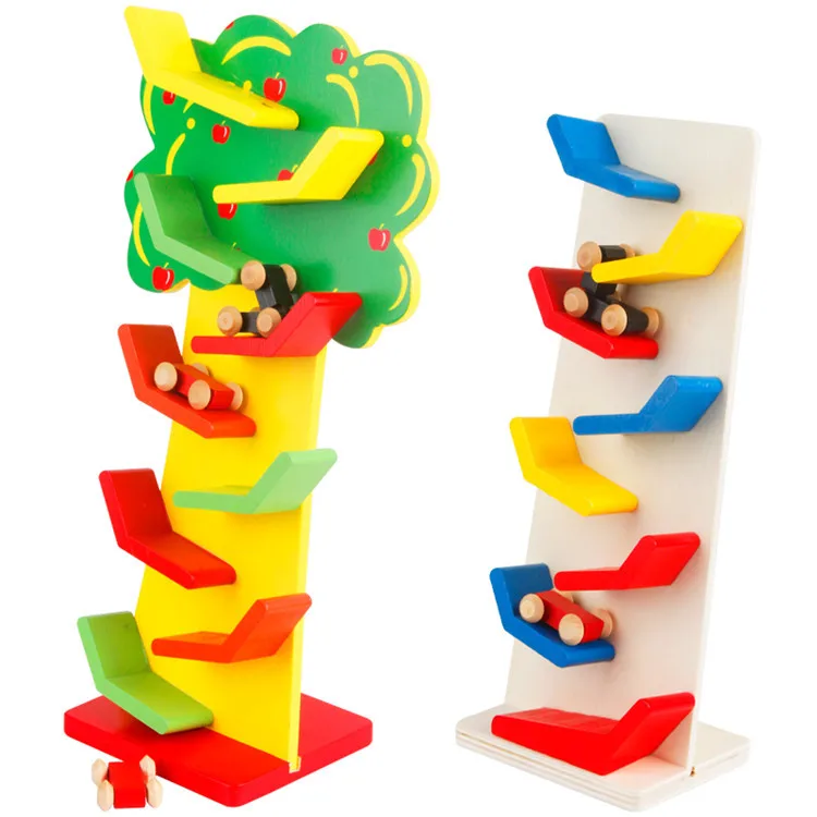 Деревянная гоночная трасса скользкие машинки игрушка скользящие американские