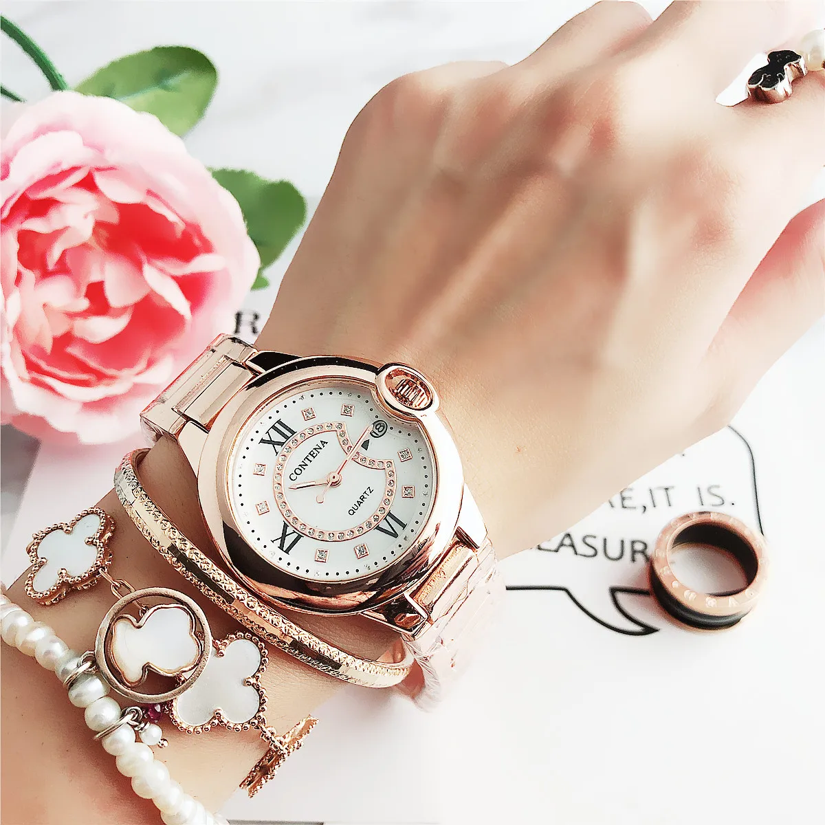 7101 calendar night light ultra thin alloy student electronic watch factory direct sale |
