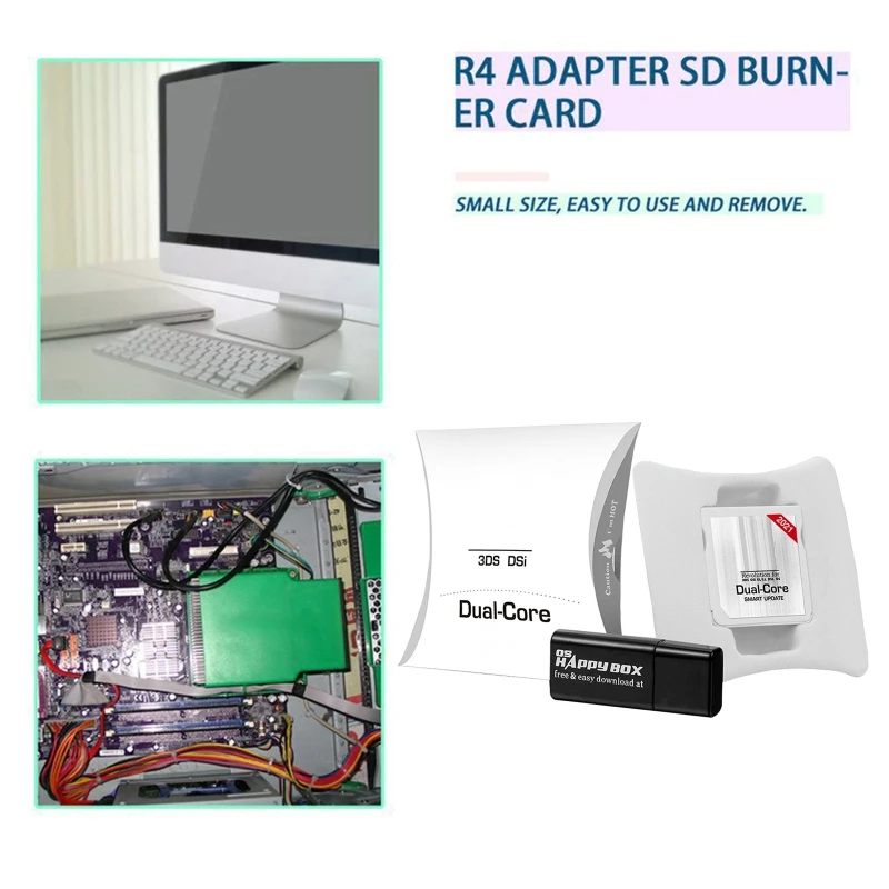 Карта памяти R4 SDHC Secure для NDS NDSL 3DS 3dsll NDSI LL 2DS | Электроника