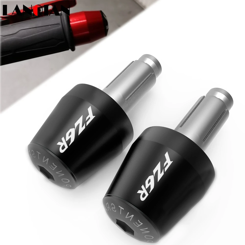 

CNC Billet Aluminum Motorbike HBAR END CAP Handle Bar Cap End Plugs For YAMAHA FZ6R 2009 2010 2011 2012 2013 2014 2015