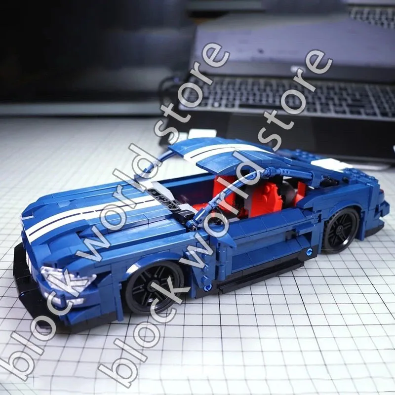 Скоростной Чемпион Technic City Racing Sport car building block Механическая Группа Детские Игрушки