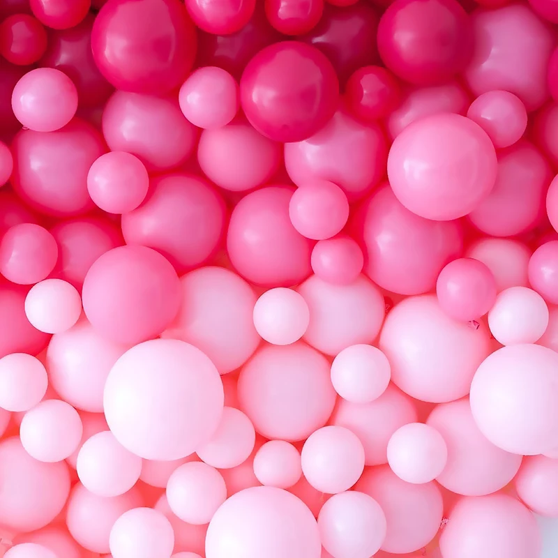 Пастельные воздушные шары цветные конфеты розовый макарон на день рождения