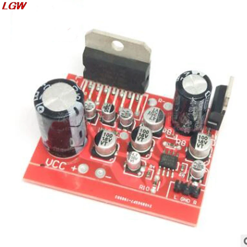 Плата усилителя мощности EDIY TDA7379 + Усилитель предварительного усиления AD828 super NE5532