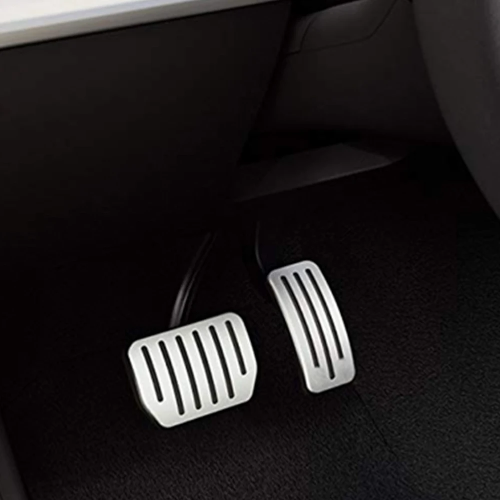 Педали для ног Безопасная замена алюминиевый сплав серебро не скользит легко