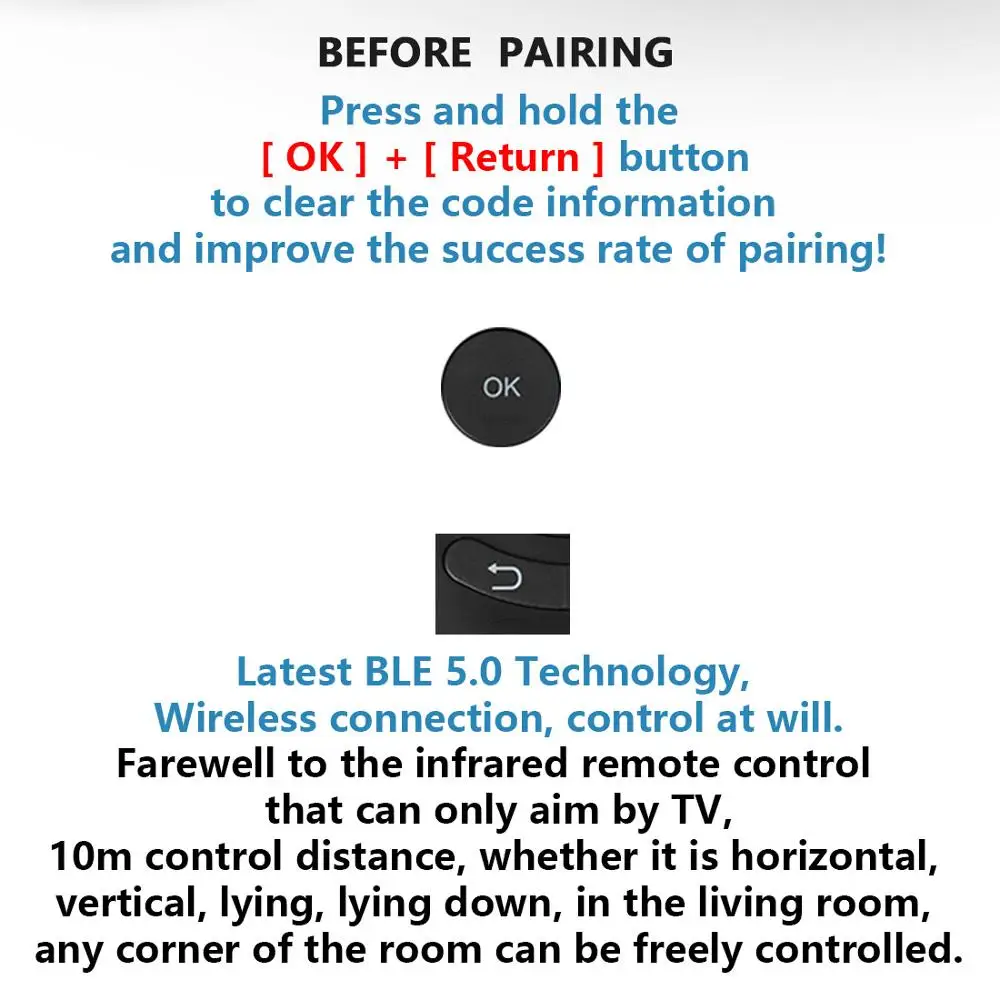 L8star G20S Bluetooth 5 0 Air Mouse гироскоп ИК обучения BLE беспроводной пульт дистанционного