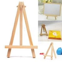 1pcs mini artist wooden easel wood wedding table card stand display holder for party decoration
