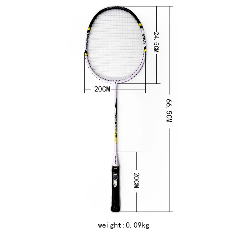 

1 Pair Professional Durable Lightweight Aluminium Alloy Badminton Racket Training Badminton Racket Carry Bag Sport Equipment