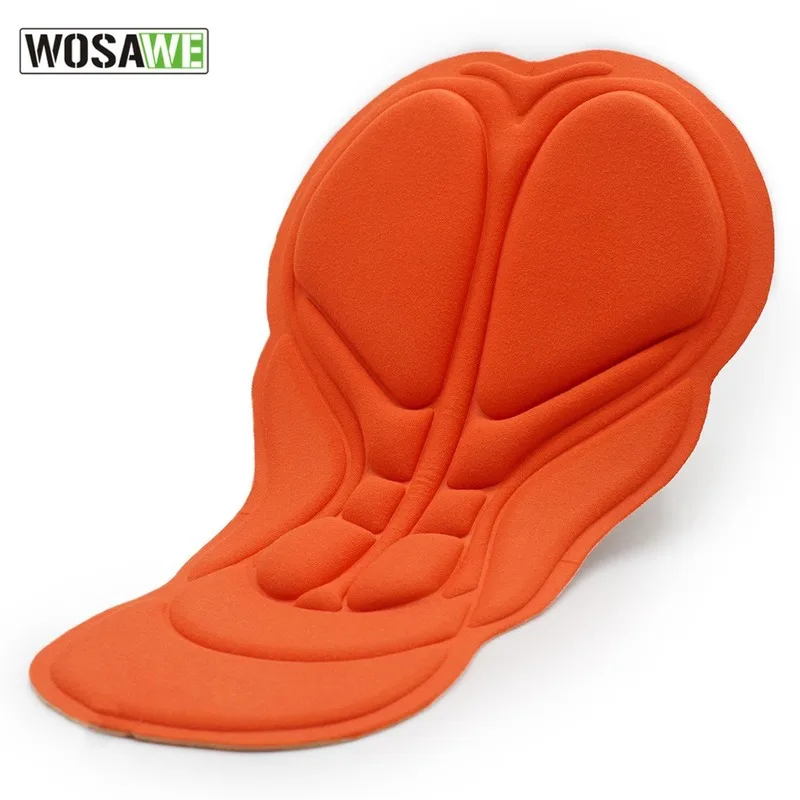

WOSAWE 3D Thickened Cycling Sponge Padded for Bike Shorts Pants Breathable Shockproof Cycling Underwear Cushion Pad Accessories