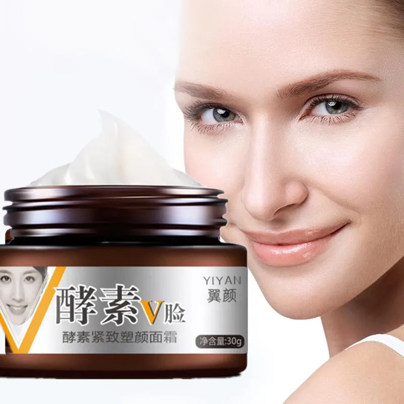 

7Days Enzyme Face Lifting Cream V-shape Face Line Lift Firming Collagen Burning Fat Shaping Firming Skin Facial Slimming Cream