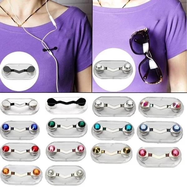 Магнитная брошь зажим для солнцезащитных очков подвесной магнитный крючок