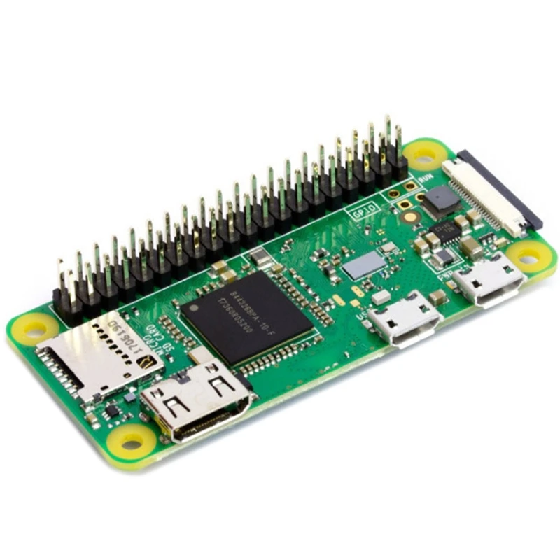 Для Raspberry Pi Zero WH с 40-контактный предплатные GPIO заголовки WI-FI и Bluetooth в демо-широкая 1