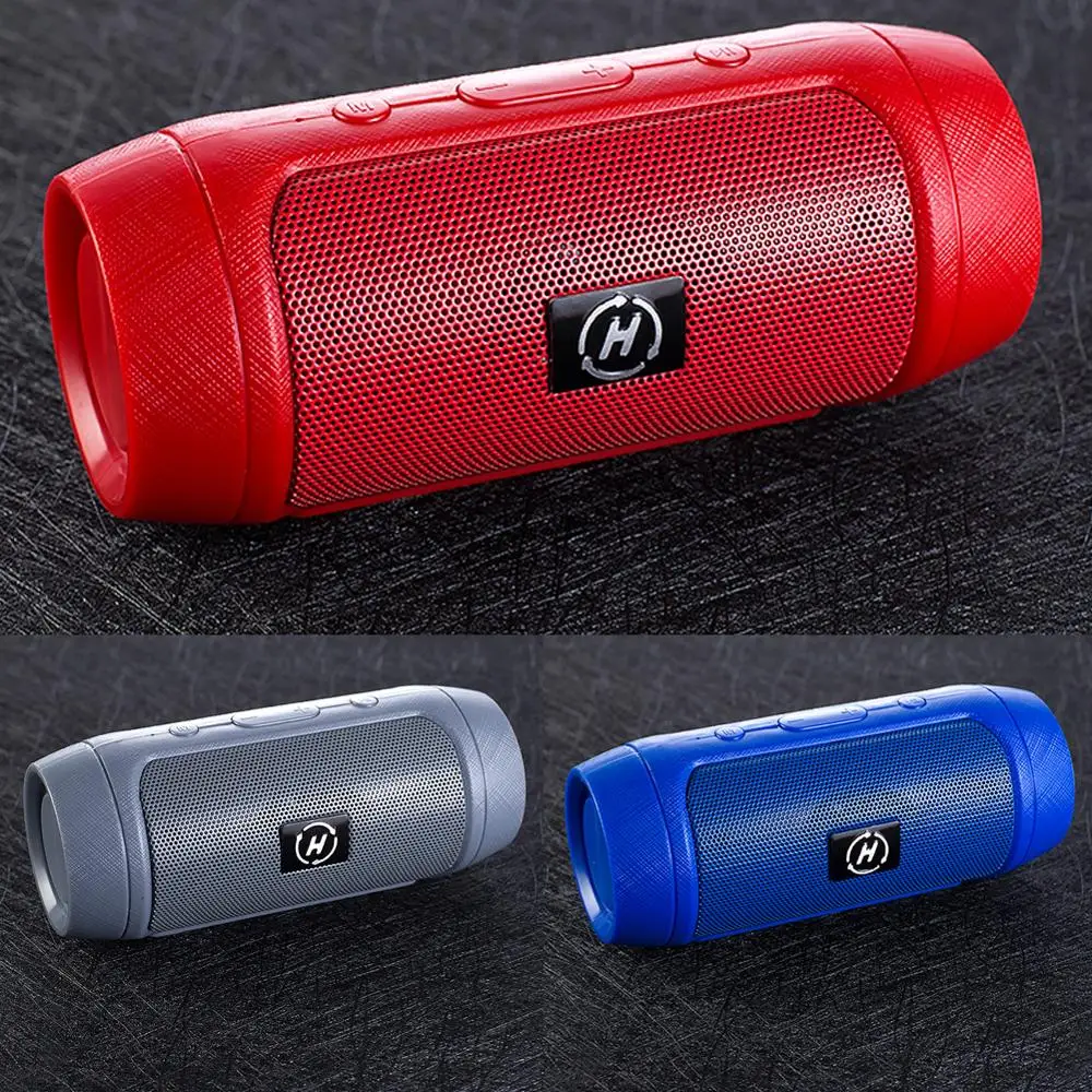 Беспроводной bluetooth динамик hi fi звук TF USB AUX громкая связь плеер для iPhone